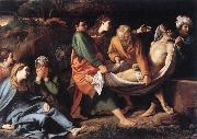 BADALOCCHIO, Sisto The Entombment of Christ hhh oil